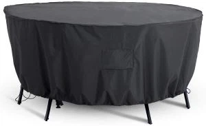 Gorchudd Tabl Patio Rownd Mawr